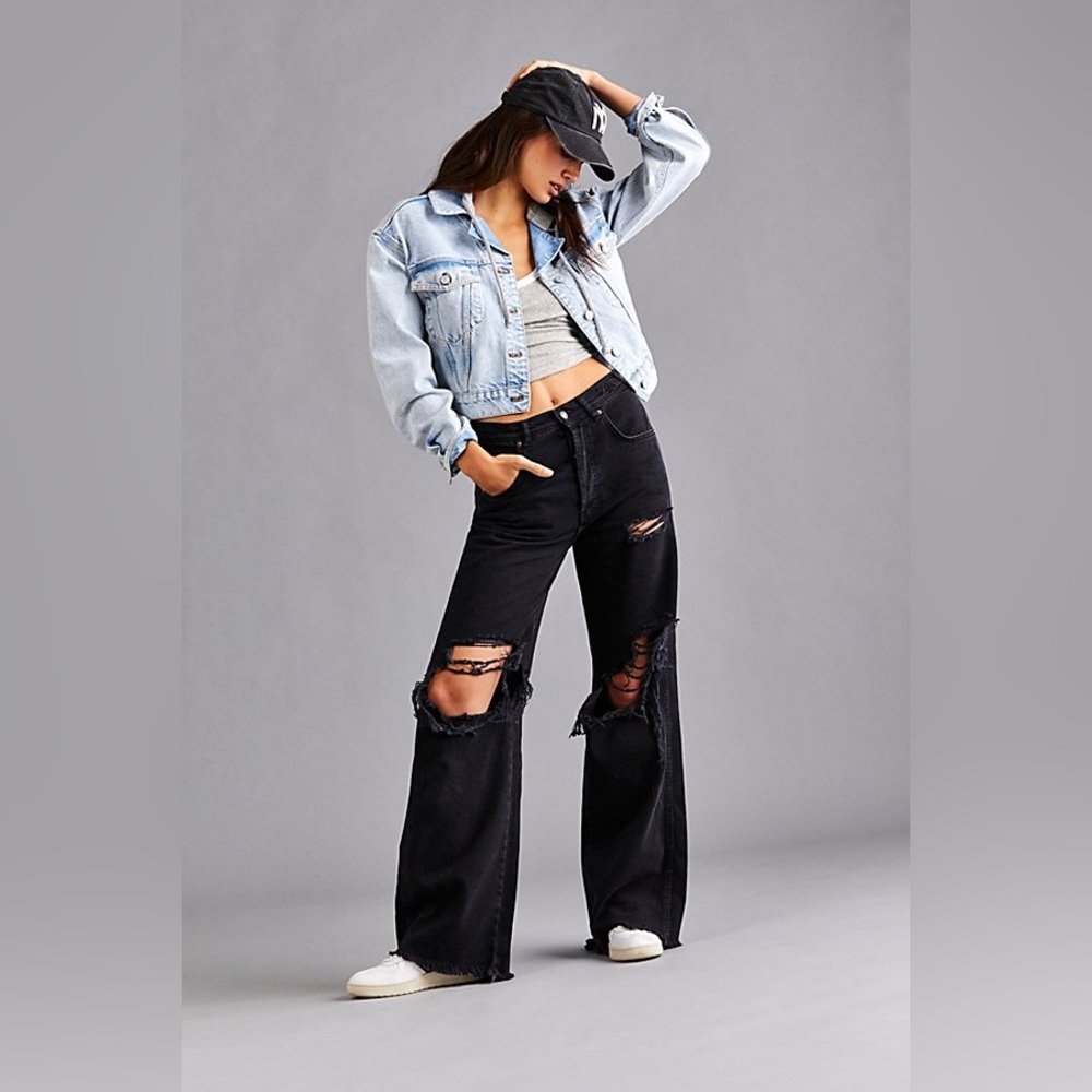 Free People Ollie Extreme Wide Leg 27